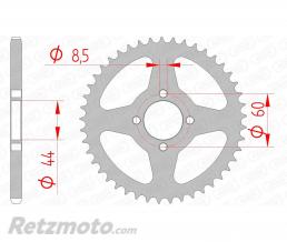 Couronne AFAM 35 dents acier pas 420 type 12100