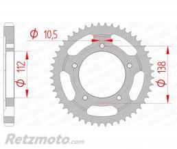 Couronne AFAM 48 dents acier pas 530 type 12607