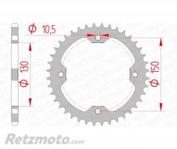 Couronne AFAM 40 dents acier pas 520 type 92328