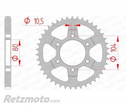Couronne AFAM 42 dents acier pas 525 type 16610 Kawasaki