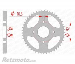 Couronne AFAM 45 dents acier pas 428 type 12202 Yamaha