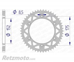 Couronne AFAM 52 dents alu pas 520 type 13508N Yamaha