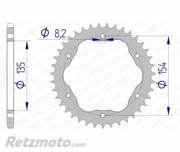 Couronne AFAM 40 dents alu pas 520 type 51804 Ducati
