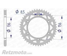Couronne AFAM 50 dents alu pas 520 type 15206N