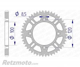 Couronne AFAM 48 dents alu pas 428 type 15104