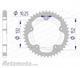 Couronne AFAM 42 dents alu pas 530 type 93836 MV Agusta