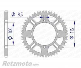 Couronne AFAM 53 dents alu pas 420 type 17104
