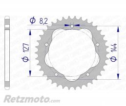 Couronne AFAM 44 dents alu pas 520 type 51607 Ducati