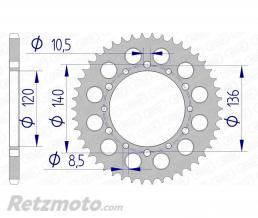 Couronne AFAM 41 dents alu pas 520 type 17404