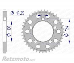 Couronne AFAM 39 dents alu pas 525 type 72801 KTM