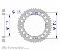 Couronne AFAM 46 dents alu pas 428 type 13108 Yamaha