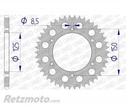 Couronne AFAM 46 dents alu pas 520 type 72304