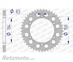 Couronne AFAM 39 dents alu pas 520 type 17206N Kawasaki