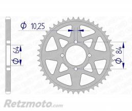 Couronne AFAM 44 dents alu pas 520 type 15310
