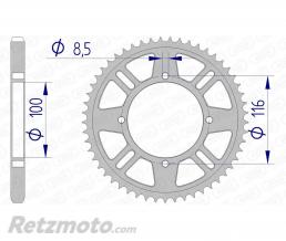 Couronne AFAM 51 dents alu pas 428 type 17105 Kawasaki