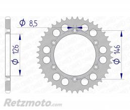 Couronne AFAM 44 dents alu pas 520 type 15203N Suzuki