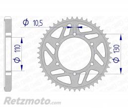 Couronne AFAM 48 dents alu pas 530 type 13813