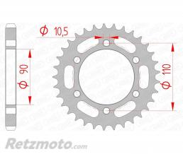 Couronne AFAM 33 dents acier pas 530 type 12600 Yamaha XS650