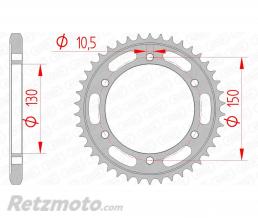 Couronne AFAM 46 dents acier pas 525 type 12606 Yamaha