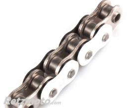 Chaine de transmission AFAM 520 A520XHR-W blanc 112 maillons