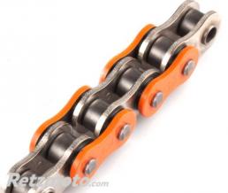 Chaine de transmission AFAM 520 A520XRR-O orange 120 maillons