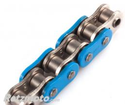 Chaine de transmission AFAM 520 A520XRR-B bleu 120 maillons