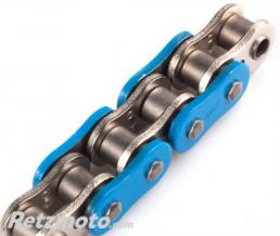 Chaine de transmission AFAM 520 A520MX4-B bleu 120 maillons