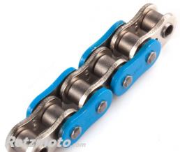 Chaine de transmission AFAM 525 A525XHR3-B bleu 124 maillons