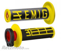 Rev�tements Lock-On ODI Emig V2 jaune/noir