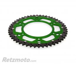 Couronne ART Bi-composant 50 dents Aluminium ultra-light anti-boue pas 520 vert