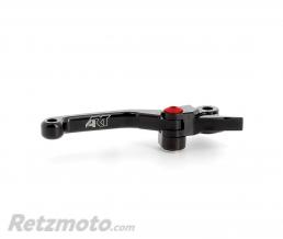 Leviers repliables ART noir/vis rouge par paire Honda