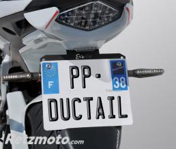 ERMAX PROLONGATEUR AR UNIVERSEL DUCTAIL MODELE SPORT NOIR