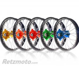 Roue avant compl�te ART 21x1.60 jante noir/moyeu rouge Beta