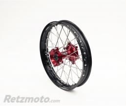 Roue arri�re compl�te ART 19x2.15 jante noir/moyeu rouge