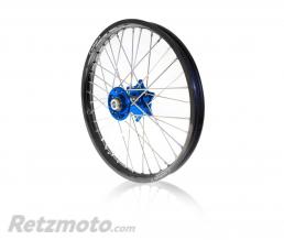 Kit roues compl�tes avant + arri�re ART MX 21x1,60/19x2,15 jante noir/moyeu bleu Husqvarna