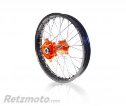 ART Kit roues compl�tes avant + arri�re ART MX 21x1,60/18x2,15 jante noir/moyeu orange KTM