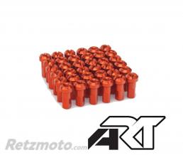 Kit t�tes de rayon universel anodis�es A.R.T orange