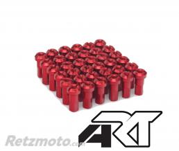 Kit t�tes de rayon universel anodis�es A.R.T rouge