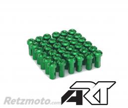 Kit t�tes de rayon universel anodis�es A.R.T vert