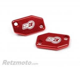 Couvercle de maitre-cylindre embrayage S3 rouge Braktec