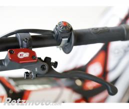 Couvercle de maitre-cylindre embrayage S3 orange Braktec