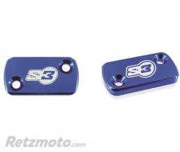 Couvercle de maitre-cylindre S3 large bleu AJP