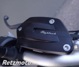 Couvercle de bocal de maitre-cylindre de frein LIGHTECH noir Bmw R Nine T Scrambler
