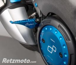 Repose-pied passager LIGHTECH cobalt Yamaha T-Max 500/530