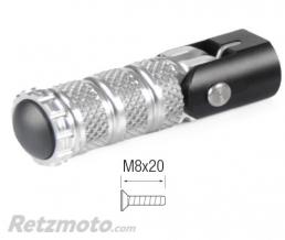 Repose-pieds repliables LIGHTECH M8x20 argent