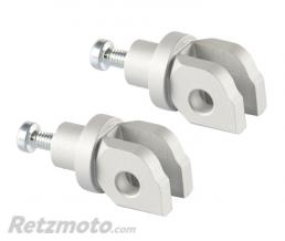 Supports de repose-pieds avant LIGHTECH argent Honda