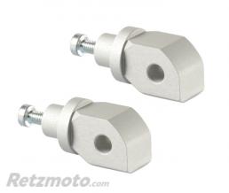 Supports de repose-pieds arri�re LIGHTECH argent Honda