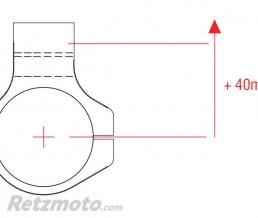 Bracelets LIGHTECH �48 hauteur 0mm/d�port +40mm/10� noir