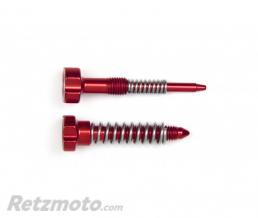 Vis de r�glage carburateur S3 ralenti + air + ressorts rouge