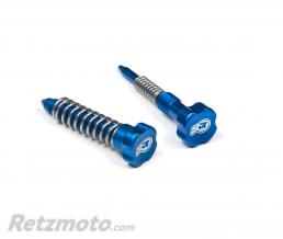 Vis de r�glage carburateur S3 ralenti + air + ressorts bleu